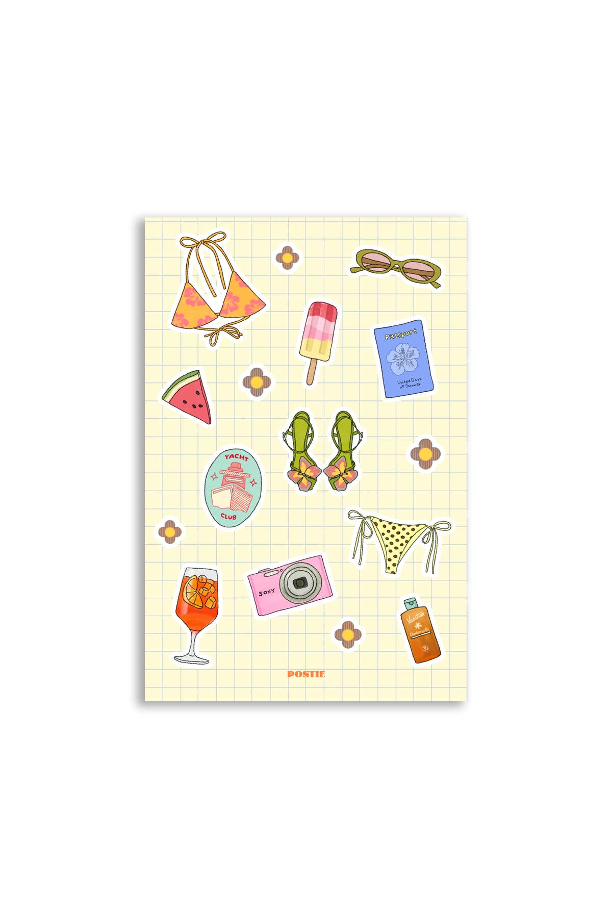 Summer IT Girl Sticker Sheet