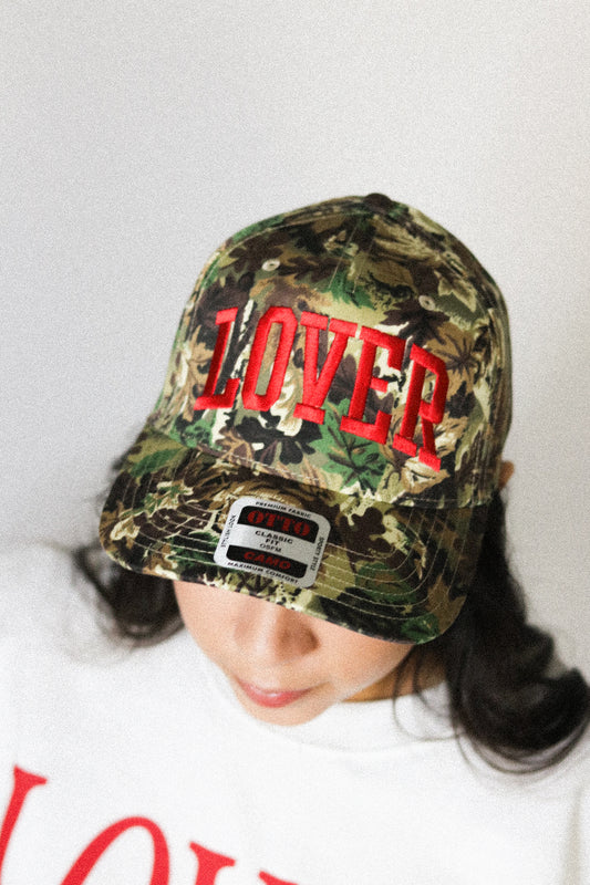 Lover Camo Vintage Trucker Hat