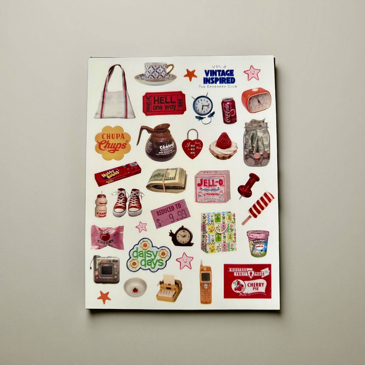 Vintage Aesthetic Journaling & Crafts Stickers - Vol. 2