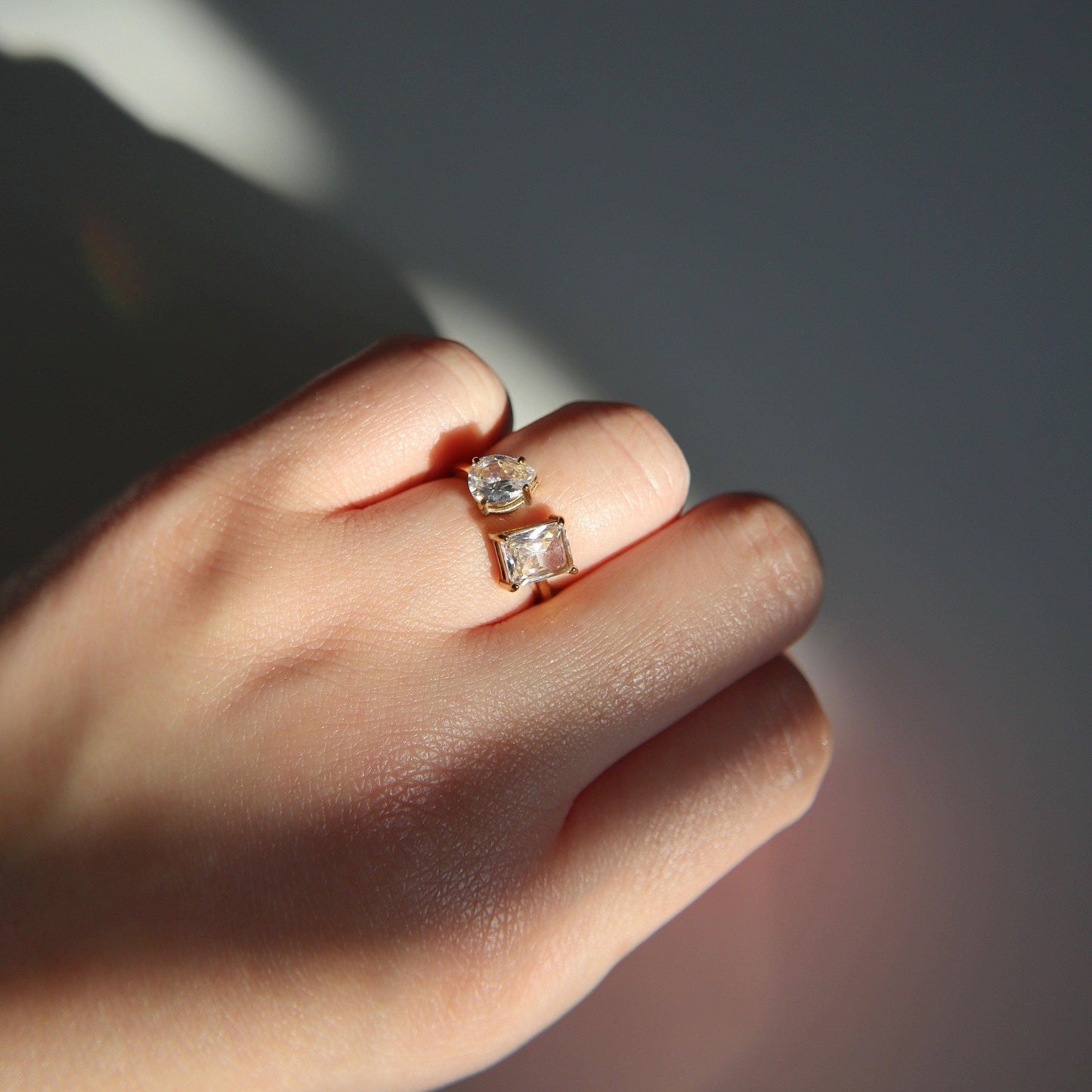 Toi et Moi Ring | Two Stone Ring
