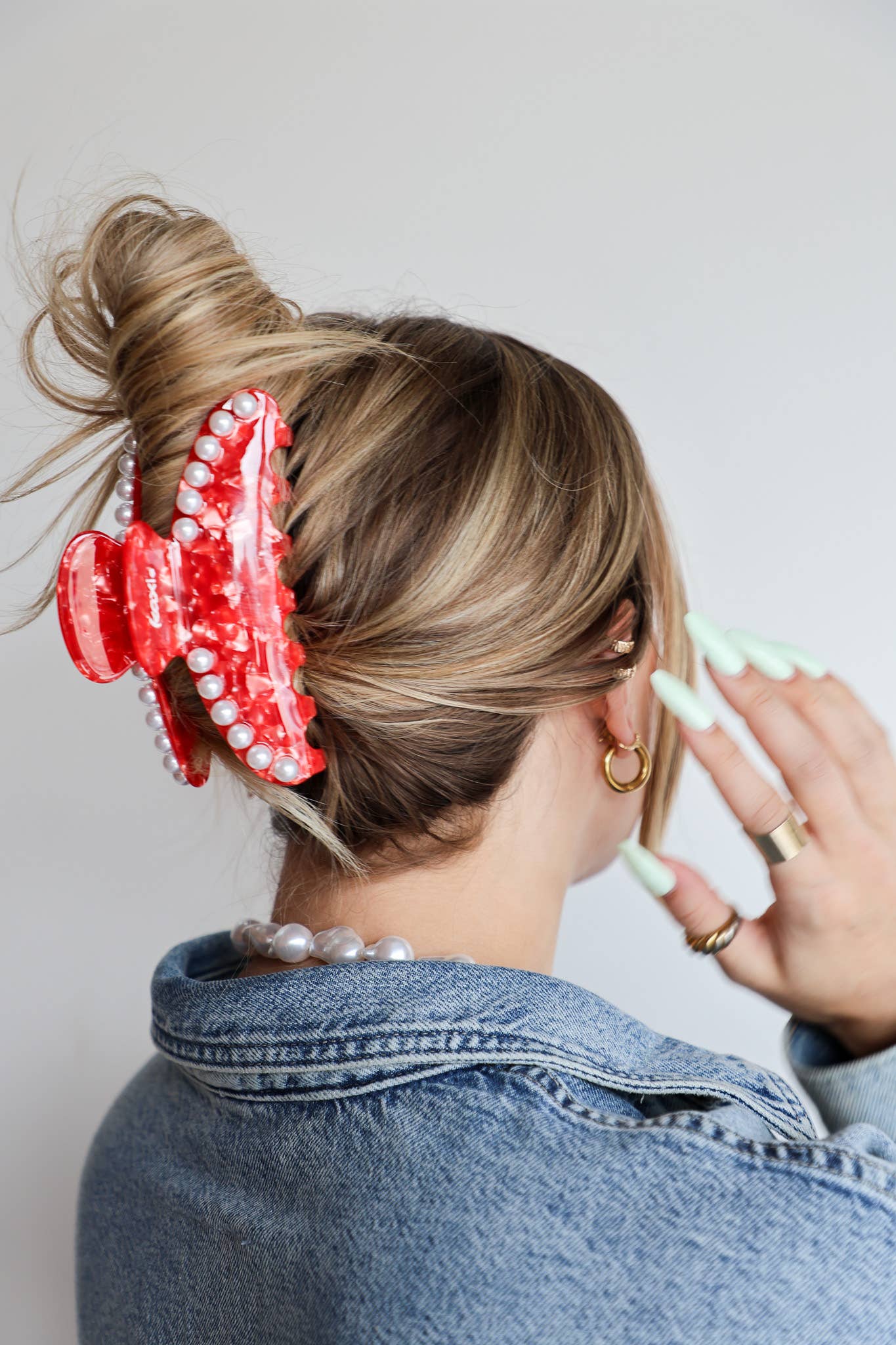 TORTOISE RED PEARL CLAW