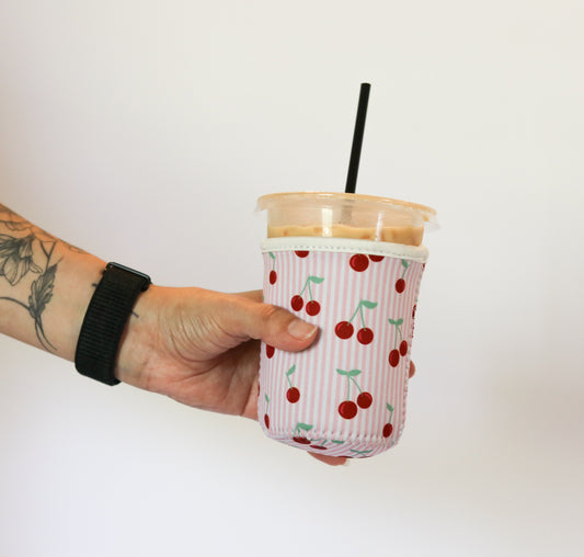 Mon Cheri (Cherries) | Iced Coffee Sleeve