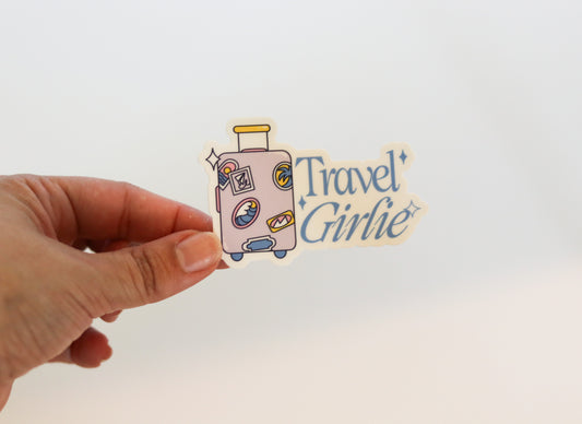Travel Girlie Sticker