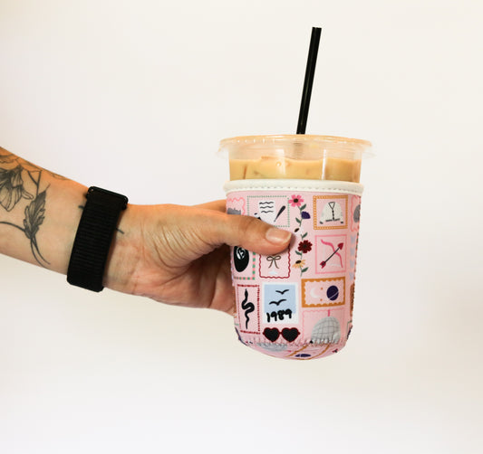Eras Patchwork | Iced Coffee Sleeve