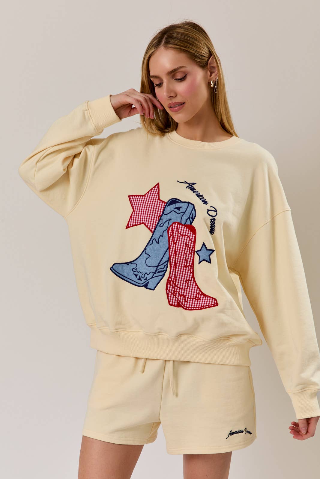 American Dream Boots Sweatshirt